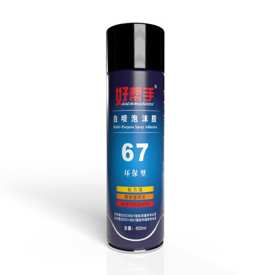 CAS 9009-54-5 Clear Heavy Duty Spray Adhesive Glue For EPS foam