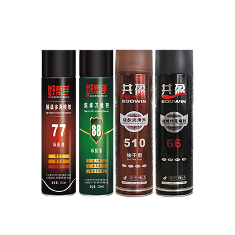 SBS Rubber Garment Adhesive 9009-54-5 Aerosol Spray Glue Liquid