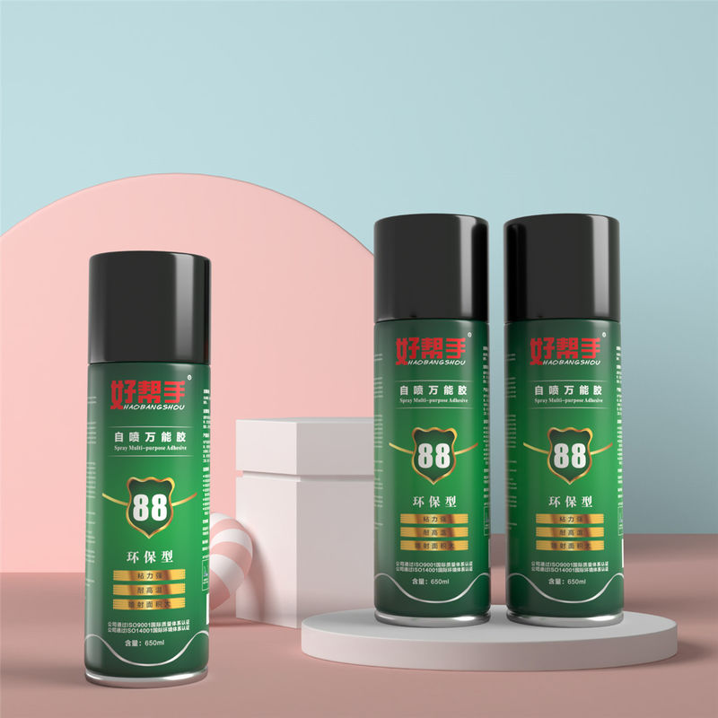 CR Rubber Aerosol Spray Adhesive Good Viscosity For Construction