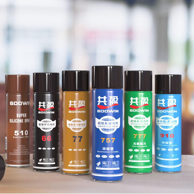 CR Rubber Aerosol Spray Adhesive Good Viscosity For Construction